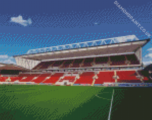 Ashton Gate Stadium In England Diamond Painting