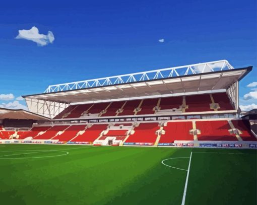 Ashton Gate Stadium In England Diamond Painting