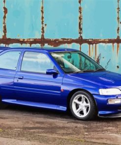 Blue Ford Escort RS Diamond Painting