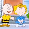 Charlie Brown And Sally Diamond Painting