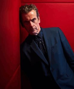 Classy Actor Peter Capaldi Diamond Painting