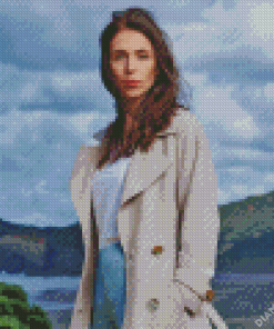 Classy Jacinda Ardern Diamond Painting