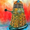 Dalek Dr Who Robot Art Diamond Painting