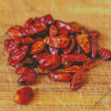 Dried Pequin Pepper Diamond Painting