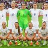 England Womens Football Diamond Painting