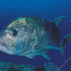 Giant Trevally Fish Diamond Painting