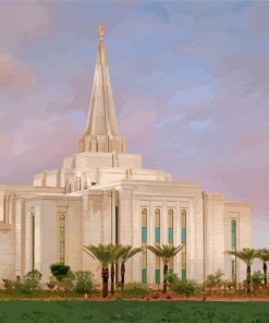 Gilbert Arizona Church Temple Diamond Painting