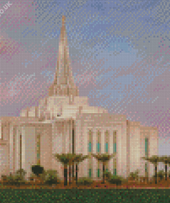 Gilbert Arizona Church Temple Diamond Painting