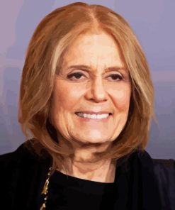 Gloria Steinem American Journalist Diamond Painting