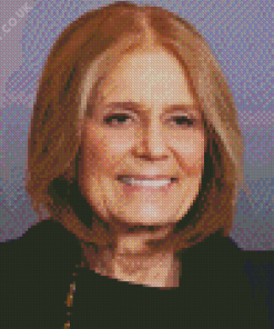 Gloria Steinem American Journalist Diamond Painting