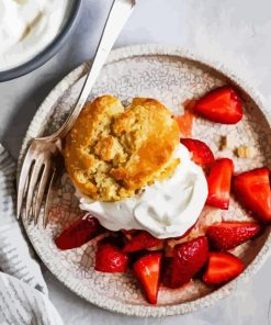 Gluten Free Strawberry Shortcake Diamond Painting