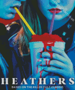 Heathers Movie Poster Diamond Painting