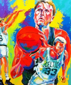 Larry Bird Art Diamond Painting