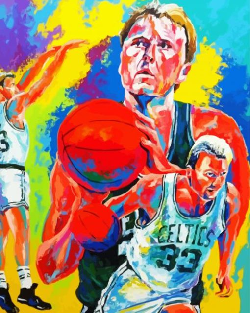 Larry Bird Art Diamond Painting