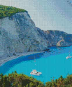 Lefkada Beach Diamond Painting