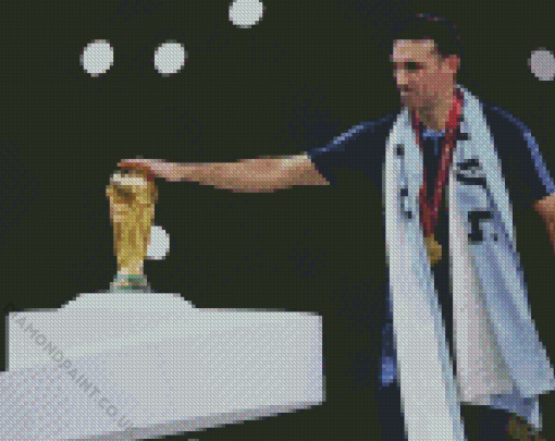 Lionel Scaloni Manager Diamond Painting