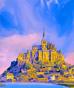 Mont Saint Michel France Diamond Painting