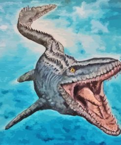 Mosasaurus Art Diamond Painting