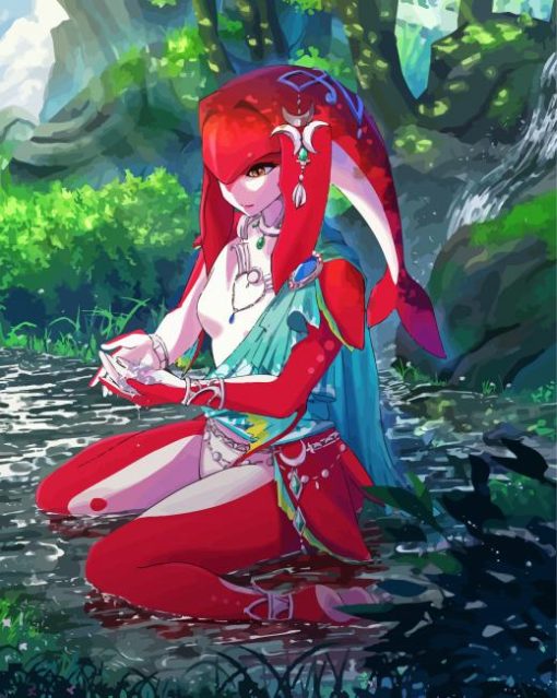 Princess Mipha Diamond Painting