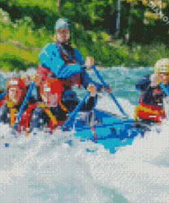 River Rafting Diamond Painting