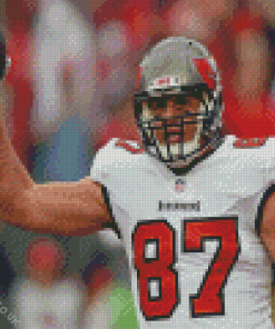 Rob Gronkowski Footballer Diamond Painting