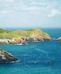 Saltee Islands Landscape Diamond Painting