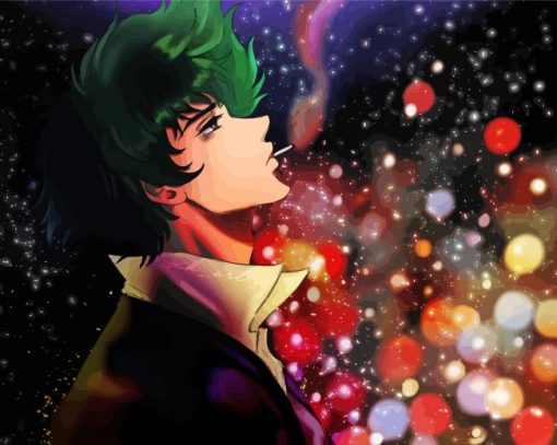 Spike Spiegel Cowboy Bebop Anime Diamond Painting