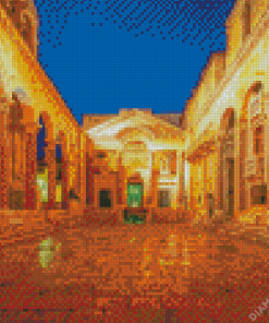 Split Diocletian Palace Croatia Diamond Painting