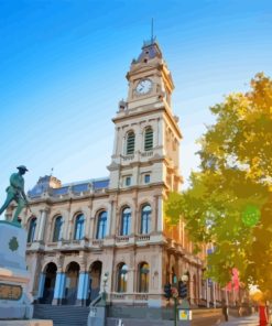 Bendigo Post Office Building Diamond Painting