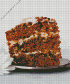 Carrot Cake With Cream Cheese Diamond Painting