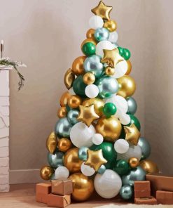 Christmas BalloonS Tree Diamond Painting