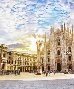 Duomo Di Milano Italy Diamond Painting