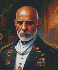 President Ashraf Ghani Diamond Painting