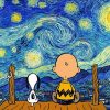 Snoopy And Charlie Brown Diamond Painting