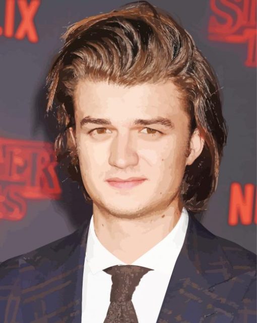 The Actor Joe Keery Diamond Painting