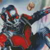 Antman hero Diamond With Numbers