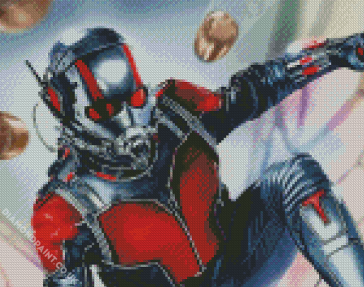 Antman hero Diamond With Numbers