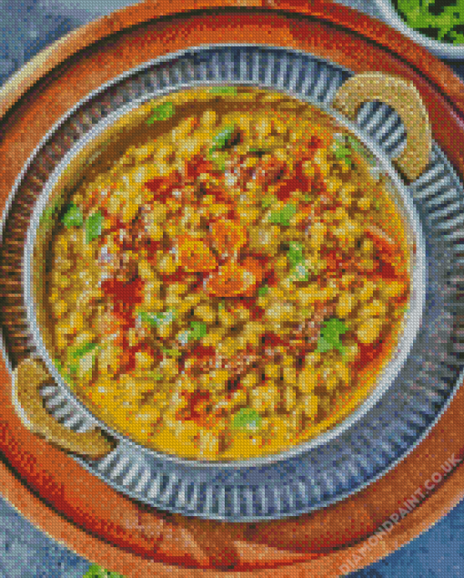 Green Moong Dal Diamond Paintings