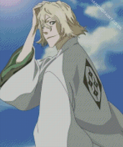 Kisuke Urahara bleach Diamond With Numbers