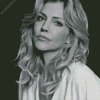 black and white Tricia helfer Diamond Paintings