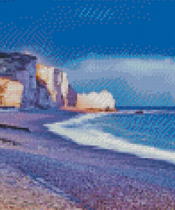 Etretat Normandy Beach Diamond Painting