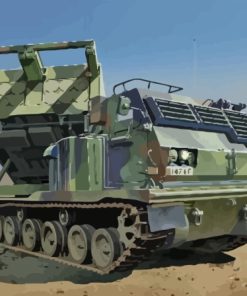 MLRS M270 Diamond Paintings