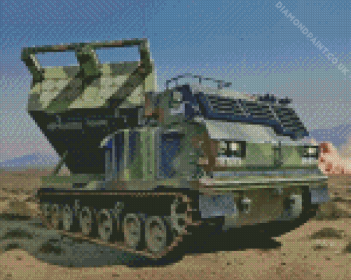 MLRS M270 Diamond Paintings