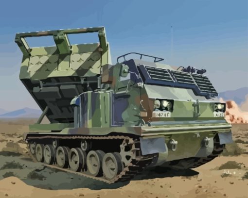 MLRS M270 Diamond Paintings