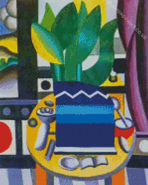 Still Life by leger-Diamond With Numbers