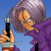 Trunks Dragon ball Diamond With Numbers