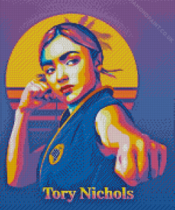 cobra kai Tory Nichols paint by numbers