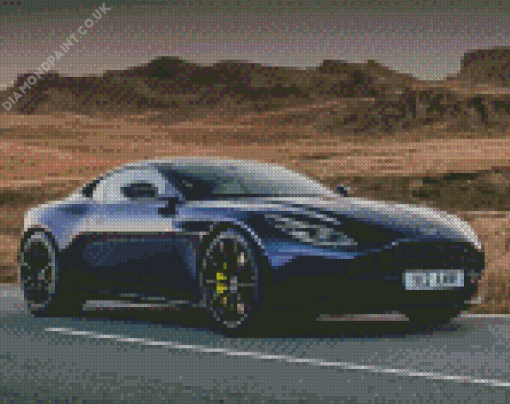 Aston Martin Car Diamond Paints