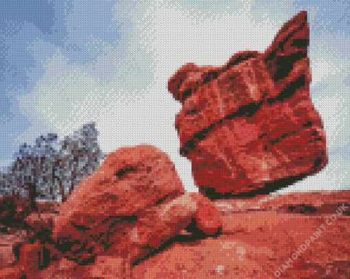 Balanced Rock Denver Colorado Diamond Paints