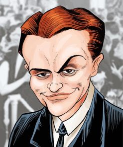 James Cagney caricature Diamond Paints